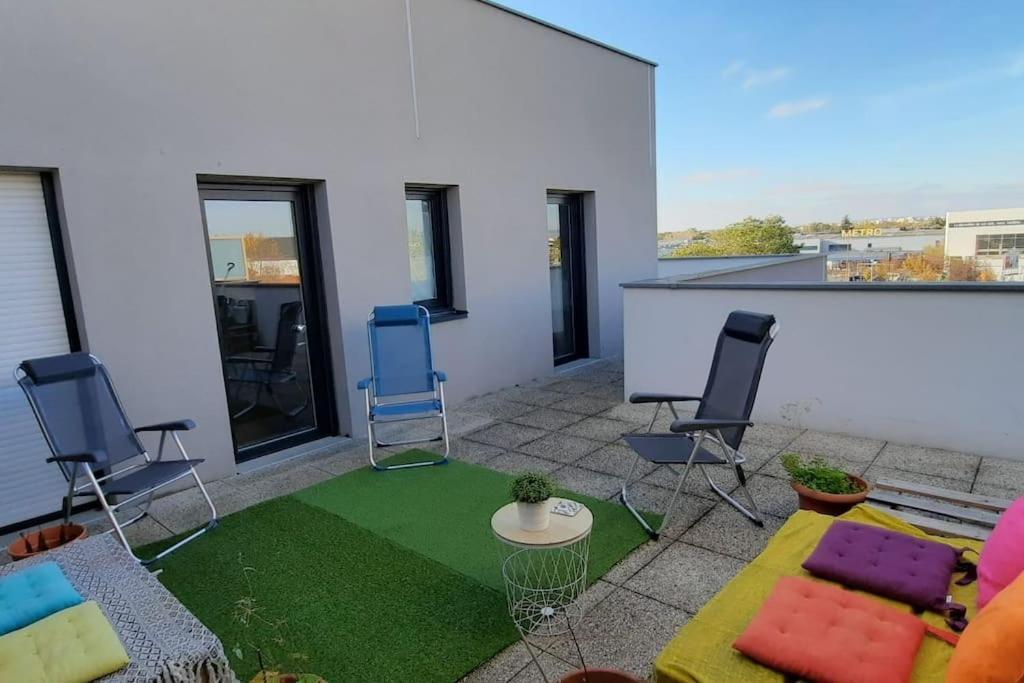 Magnifique Appartement Avec Terrasse Et Parking, 8 Personnes Нантерр Экстерьер фото