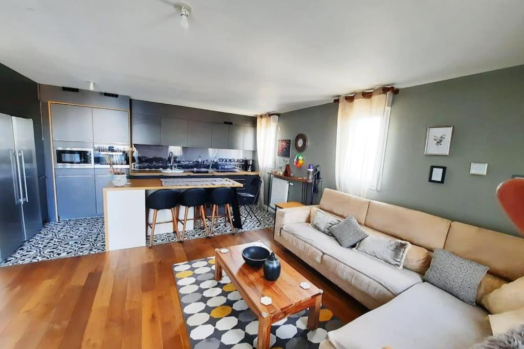 Magnifique Appartement Avec Terrasse Et Parking, 8 Personnes Нантерр Экстерьер фото