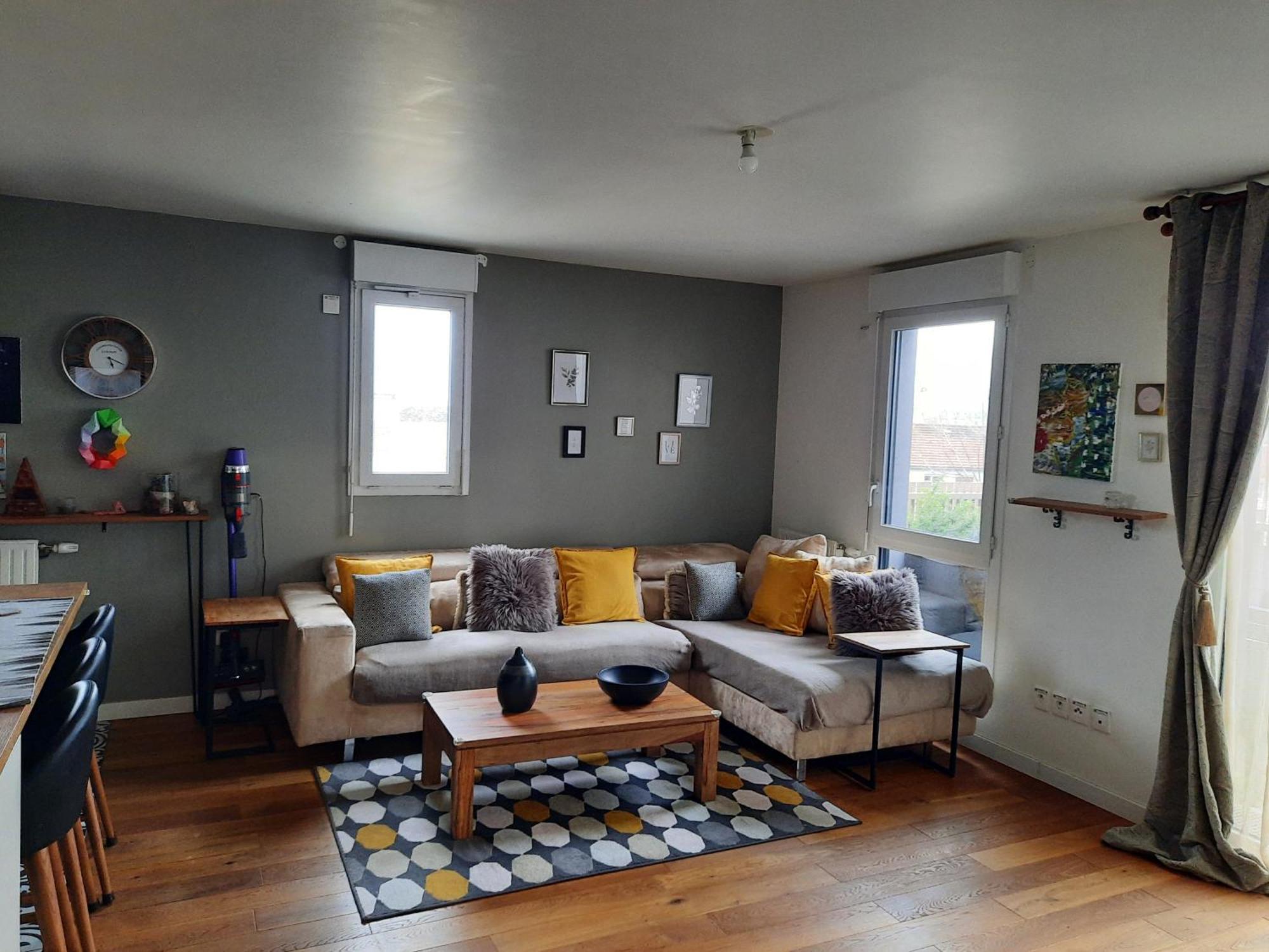 Magnifique Appartement Avec Terrasse Et Parking, 8 Personnes Нантерр Экстерьер фото